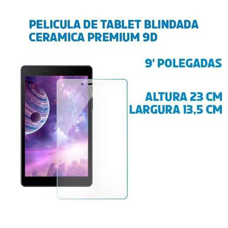 Imagem de Película De Cerâmica 9D - Galaxy Tab A8 10.5' X200/X205