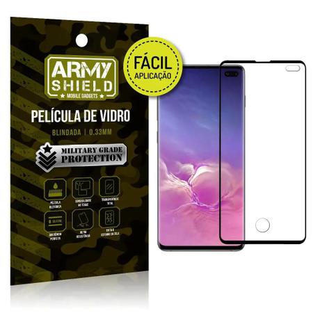 Imagem de Película De Vidro 3D Curvada Samsung S10 Plus - Armyshield