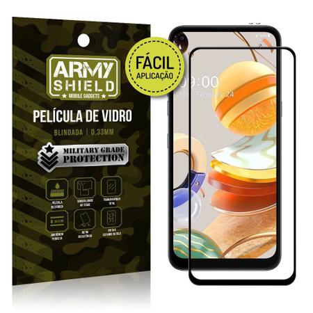 Imagem de Película de Vidro 3D de Fácil Aplicação LG K61 - Armyshield