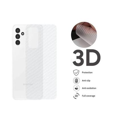 Imagem de Pelicula de Vidro 3D + Skin Verso Fibra de Carbono + Capa Anti Impacto para Samsung Galaxy M14