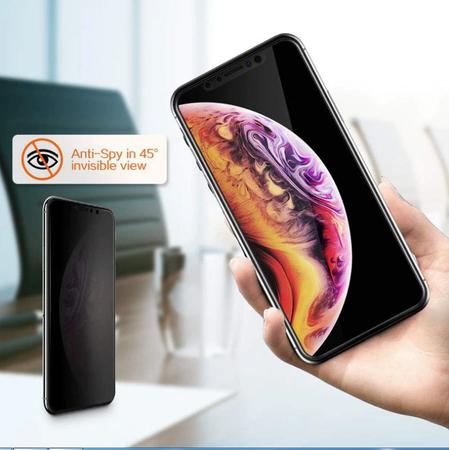 Imagem de Película De Vidro 3D Total  Privacidade Anti Spy iPhone 6  7 8 Plus  X Xs  XR Xs Max 11 11 Pro 11 Pro Max