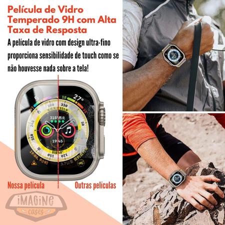 Película Protetora De Vidro Para Apple Watch 49mm Ultra Novo - STAR CAPAS E  ACESSÓRIOS - Película para Smartwatch - Magazine Luiza