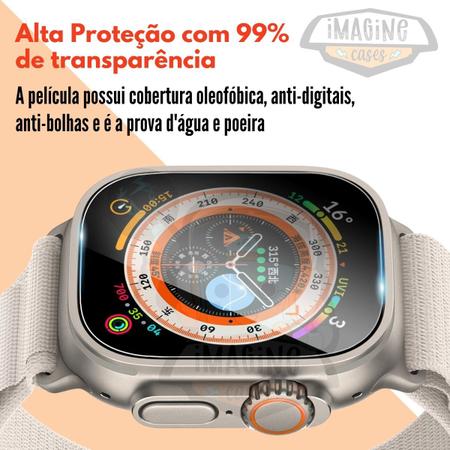 Película Vidro para Smartwatch Apple Watch Ultra 49mm Tela Relógio  ANTI-IMPACTO - Desconto no Preço