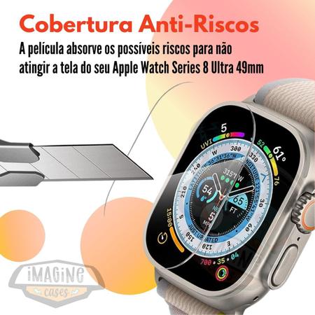 Película Vidro para Smartwatch Apple Watch Ultra 49mm Tela Relógio  ANTI-IMPACTO - Desconto no Preço