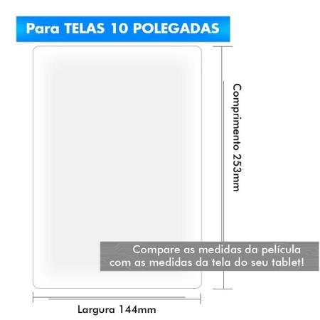 Imagem de Pelicula De Vidro Tablet Positivo T1075 T1085 10 Polegadas