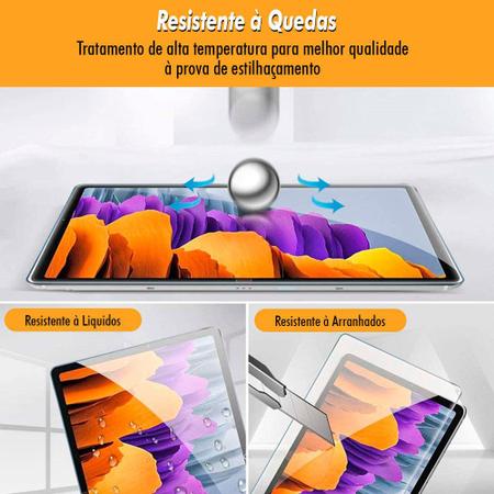 Imagem de Pelicula de Vidro Tablet Samsung Galaxy TAB A7 10.4 T500 T505 2020 Encaixe Perfeito Fácil Aplicação
