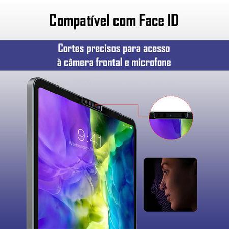 Imagem de Película Fosca de iPad Air 5 4 Ger 10.9" Paperlike Protetora Premium Anti Reflexo/Marca de Dedo Sensação Escrever Desenhar em Papel