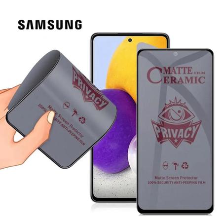 Imagem de Película Fosca De Privacidade Para Samsung Galaxy A71 A72 A80 A90 Note 10 Lite S10 Lite A73