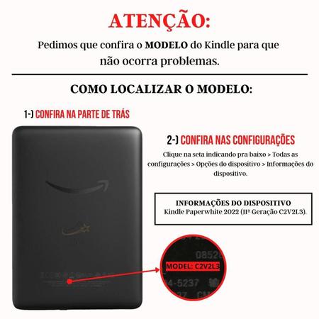 Imagem de Película Fosca Protetora Kindle Paperwhite 11 2022 (C2V2L3)