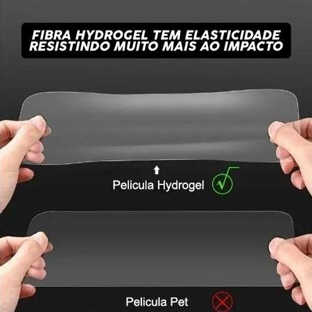 Imagem de Película Gel Hidrogel  Anti Impacto Lenovo K8 Plus