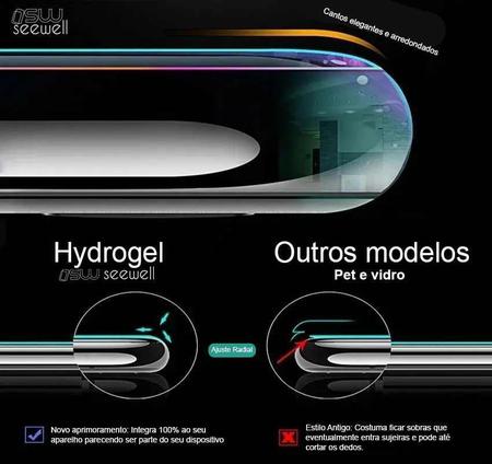 Pelicula Hydrogel HD Fosca Moto G8 Power Lite Anti Impacto - Cobre toda a tela - SeeWell Imagem de Pelicula Hydrogel HD Fosca Moto G8 Power Lite Anti Impacto - Cobre toda a tela