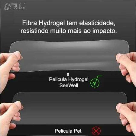 Pelicula Hydrogel HD Fosca Moto G8 Power Lite Anti Impacto - Cobre toda a tela - SeeWell Imagem de Pelicula Hydrogel HD Fosca Moto G8 Power Lite Anti Impacto - Cobre toda a tela