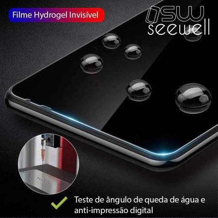 Pelicula Hydrogel HD Fosca Moto G8 Power Lite Anti Impacto - Cobre toda a tela - SeeWell Imagem de Pelicula Hydrogel HD Fosca Moto G8 Power Lite Anti Impacto - Cobre toda a tela
