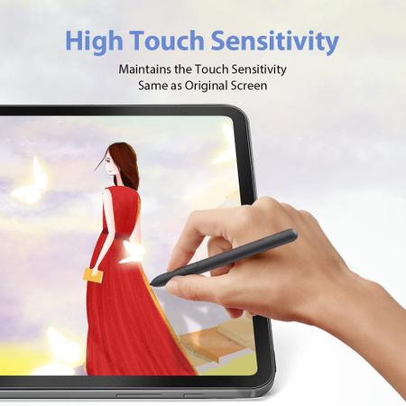 Imagem de Película Paperfeel p/ Samsung Tab S8+ 12.4 - Fácil Instalação - Reduz Reflexo