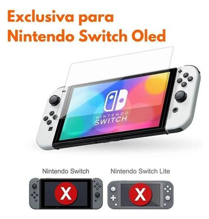 PelÃ­cula Para Console Nintendo Switch Oled Tela 9h Vidro - santaname -  Console Nintendo Switch - Magazine Luiza