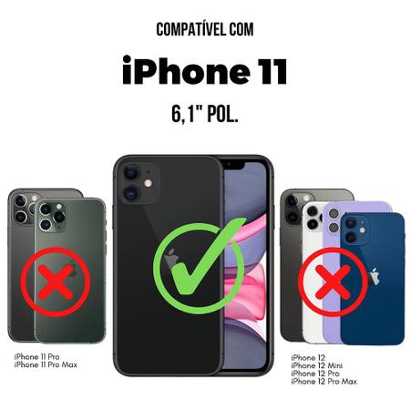 Imagem de Película para iPhone 11 - Defender Pro - Preta - Gshield