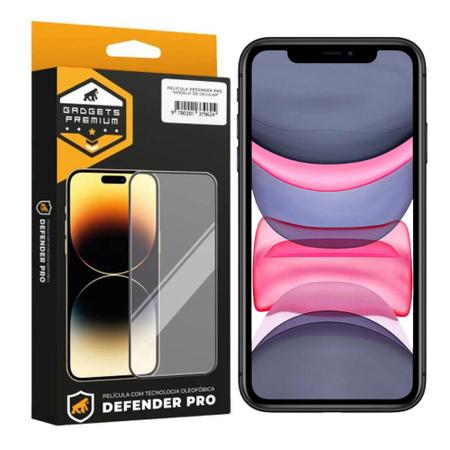 Imagem de Película para iPhone 11 - Defender Pro - Preta - Gshield