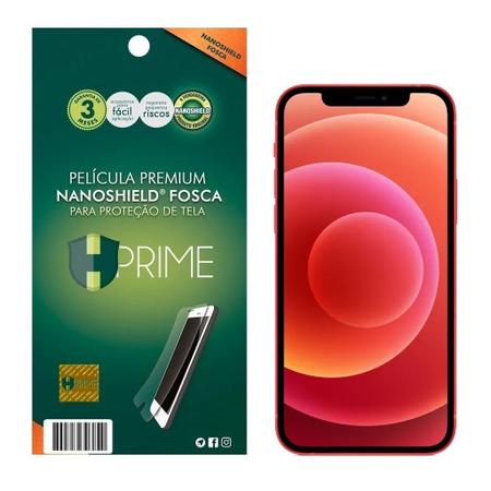 Imagem de Película Premium HPrime Nanoshield Fosca para iPhone 12 e 12 Pro