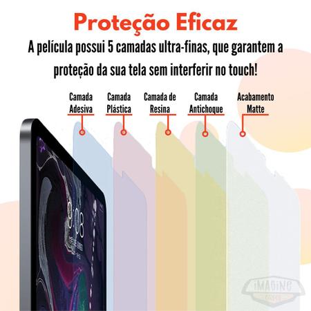 Imagem de Película Protetora Cerâmica 9D Para iPad Air M2 13 Polegadas