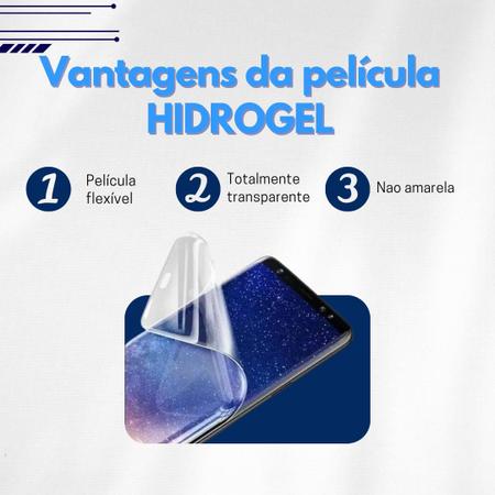 Imagem de Película Protetora Hidrogel HD Clear Soft Flex Asus Zenfone 10