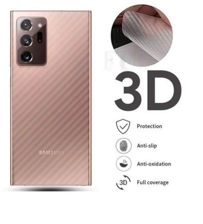 Imagem de Película Traseira Verso Fibra De Carbono Para Samsung Galaxy Note 20 Tela 6.7