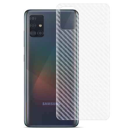 Imagem de Película Vidro 3D Galaxy A71 + Película Traseira Fibra Carbono Slim