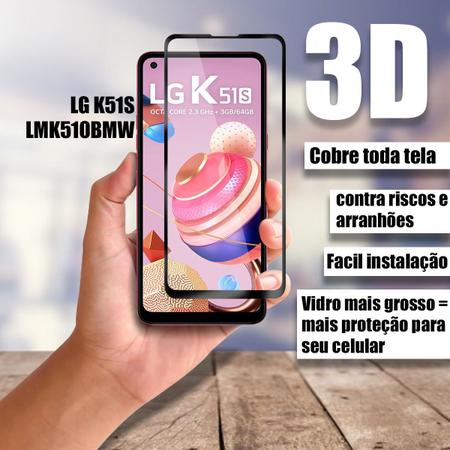 Imagem de Película Vidro 3D + Película De Câmera LG K51S LMK510BMW 6.5 - Cell In Power25