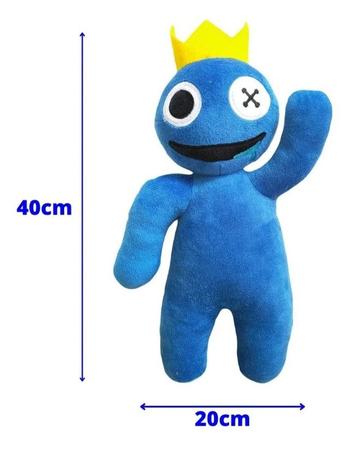 Pelúcia Rainbow Friends Roblox Monstro Blue Azul Babão 30cm