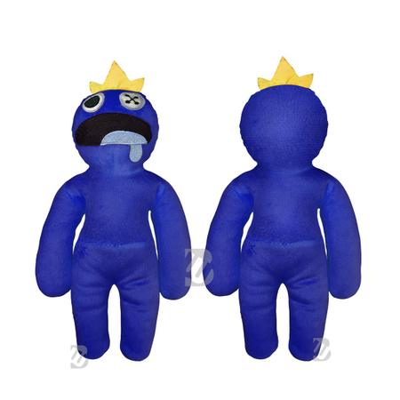 Pelúcia Rainbow Friends Roblox Monstro Blue Azul Babão 30cm