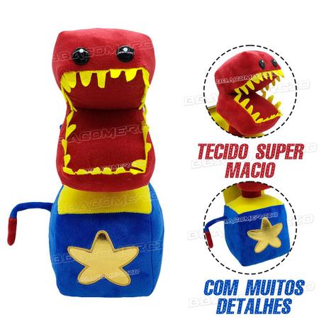 Pelúcia Boxy Boo Do Jogo Game Poppy Playtime 2 Huggy Wuggy A - BBACOMERCIO  - Pelúcia - Magazine Luiza