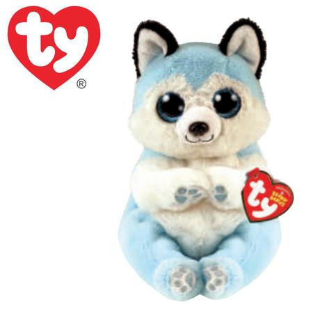 Imagem de Pelúcia Cachorro Thunder 20cm Beanie Babies Ty Série 1 Toyng