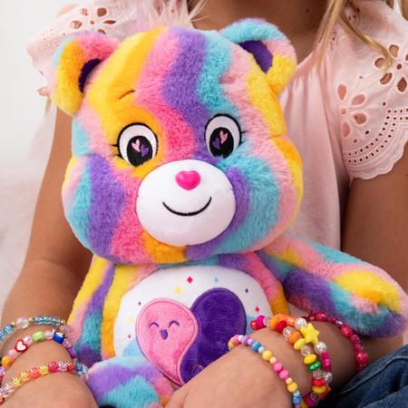 Imagem de Pelúcia Care Bears 14 Friends Forever Bear Tie-Dye 14"