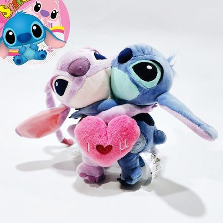 Imagem de Pelúcia Casal Lilo Stitch  23Cm