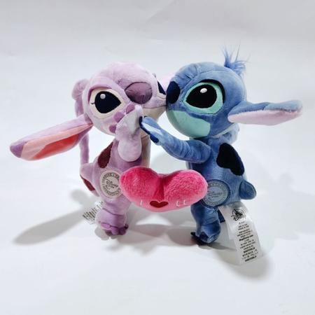 Imagem de Pelúcia Casal Lilo Stitch  23Cm