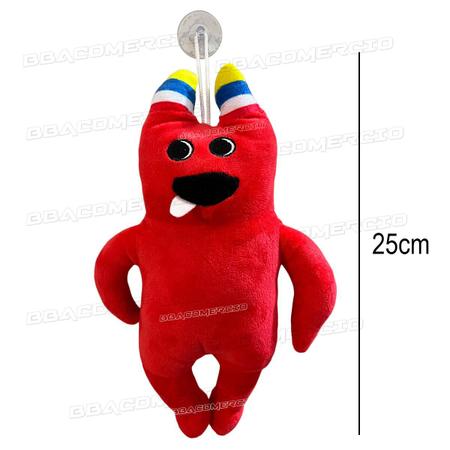 Pelúcia Creche do Banban Boneco Monstro Vermelho Banban 25cm