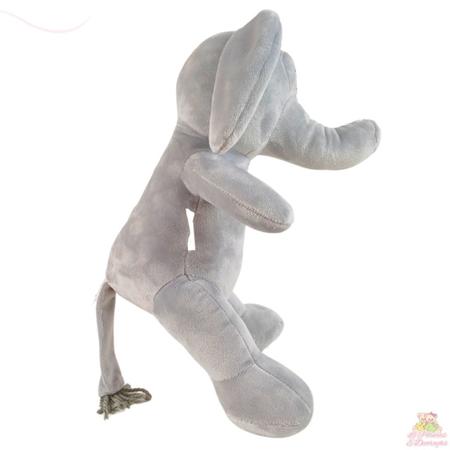 Imagem de Pelúcia De Animais Safari Elefante Bichinhos Criança 25cm Bebe Presente Menina Menino Brinquedo