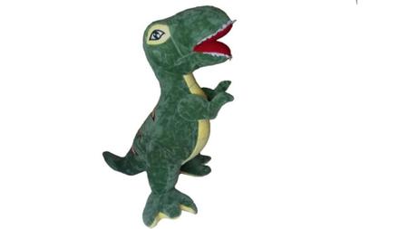 Dinossauro Verde de Pelúcia Tiranossauro Rex 40cm