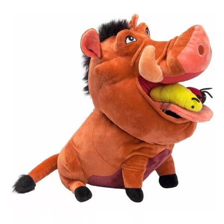 Imagem de Pelúcia Disney Pumba Rei Leão 35 CM - Fun Divirta-se