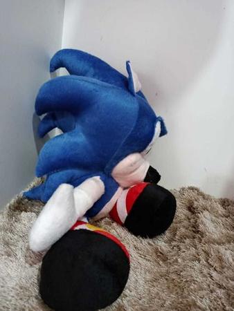 Sonic Filme Pelucia Boneco Grande - Pelúcia - Magazine Luiza