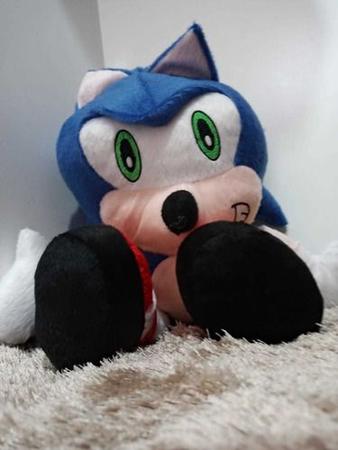 Sonic Filme Pelucia Boneco Grande - Pelúcia - Magazine Luiza