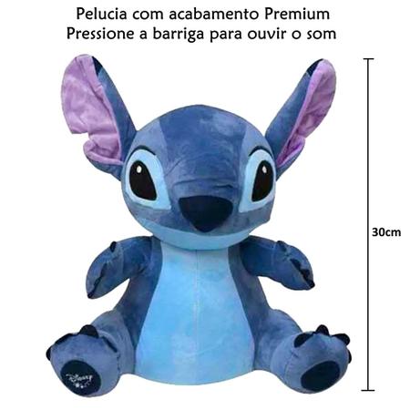 Imagem de Pelúcia do Stitch 30cm com Sons Licenciada Disney