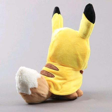 Eevee Cosplay Evoluções Pelúcia Pokémon 20cm Pronta Entrega - R$ 139,9