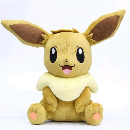 Eevee Pokémon De Pelúcia Grande 26 Cm Pronta Entrega