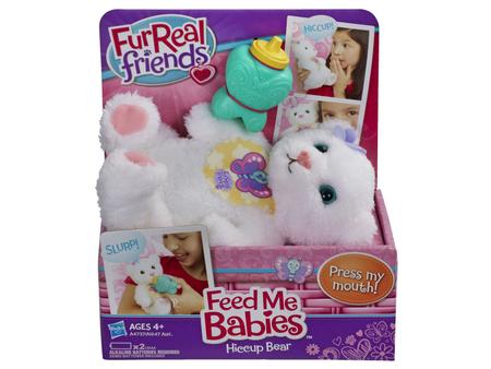 Pel cia Furreal Friends Feed me Babies com Mamadeira Hasbro