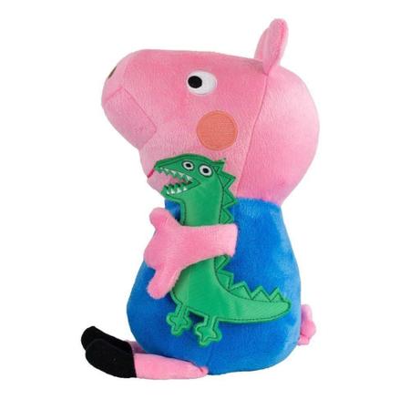 Dinossauro de Pelucia do George do Desenho Peppa Pig 20cm - Pelúcias HAS  Brasil