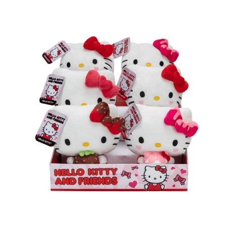 Pelúcia Hello Kitty and Friends Love Modelos Sortidos - Sunny 3874 Imagem de Pelúcia Hello Kitty and Friends Love Modelos Sortidos - Sunny 3874