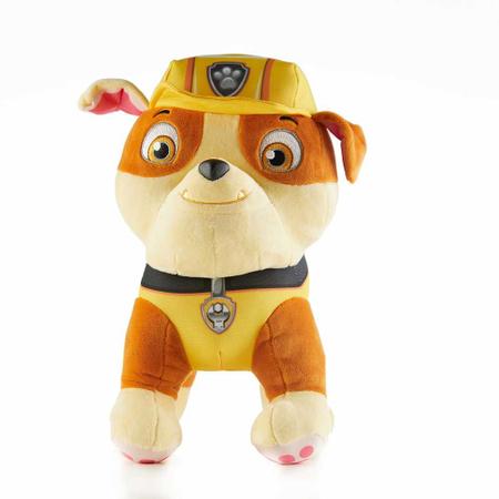 Imagem de Pelúcia Infantil - 30 cm - Patrulha Canina - Rubble - Sunny Brinquedos