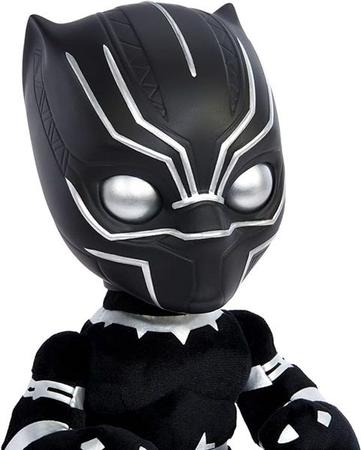 Imagem de Pelúcia Interativa 30Cm Pantera Negra Com luz e som - Disney Marvel - Vingadores - Avengers - Mattel - HKN38