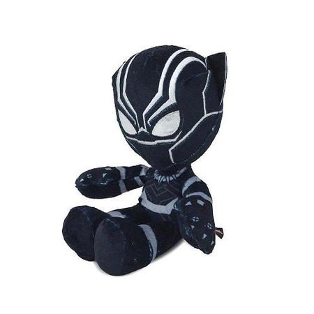 Imagem de Pelúcia Marvel Pantera Negra 24CM - Vingadores - Disney - Mattel - GYT40