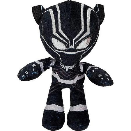 Imagem de Pelúcia Marvel Pantera Negra 24CM - Vingadores - Disney - Mattel - GYT40